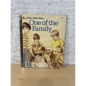 One of the Family by Peggy Archer, A little Golden Book Vintage 1983 Collectible